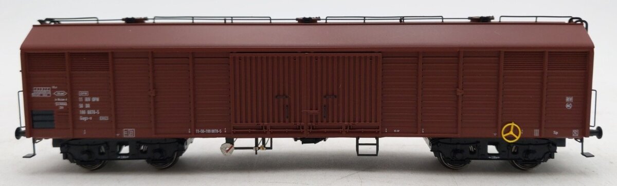 Brawa 48385 HO Scale DR Epoche IV Covered Freight Wagon #11-50-199-0878-5 LN/Box