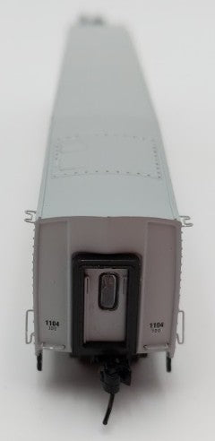 Athearn 10136 N Scale NMDOT Rail Runner Bombardier Control Car #1104 EX/Box