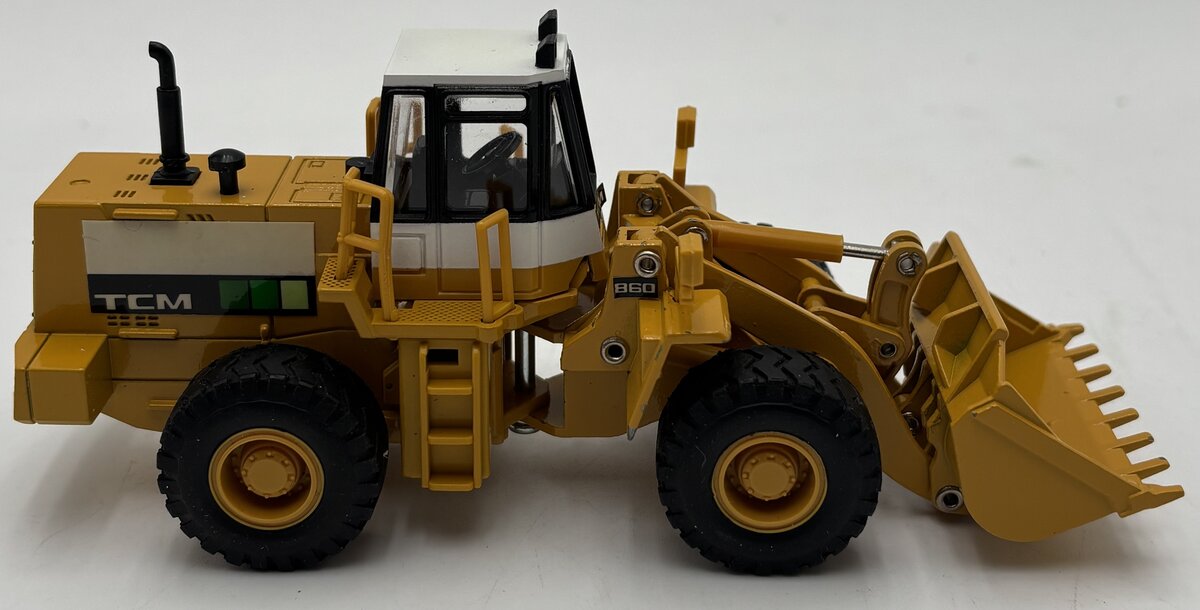 Shinsei 1:50 Scale Diecast TCM 860 Wheel Loader 800 Series EX/Box