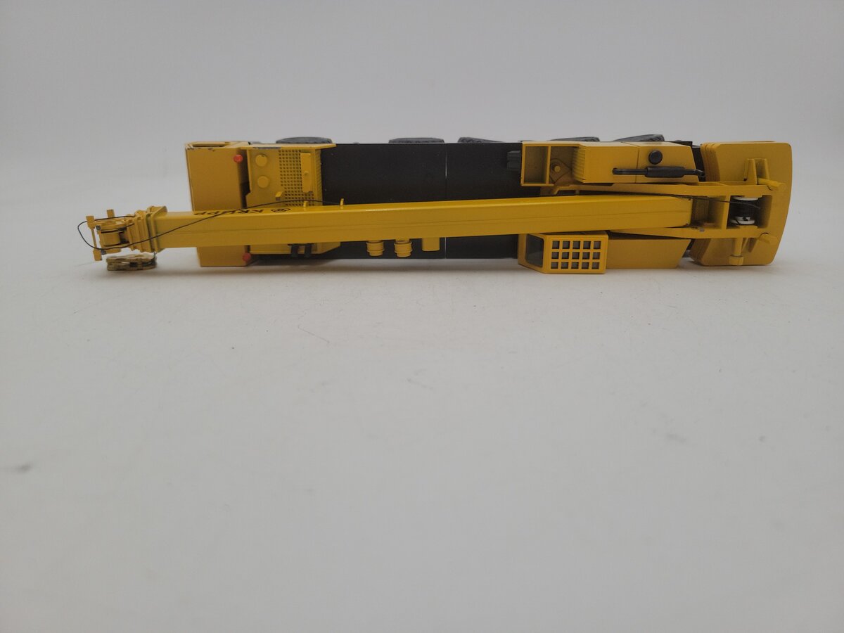 Acme 0153 Yellow Krupp Telescopic All-Terrain Crane Die Cast Model VG