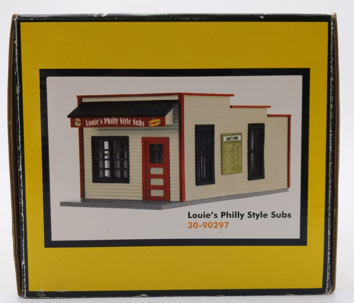 MTH 30-90297 O Gauge Louie’s Philly Style Subs Small Country Store LN/Box
