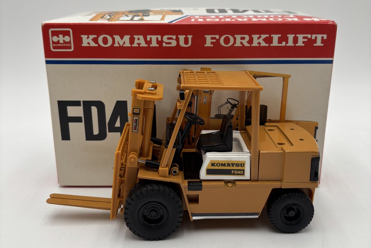 Shinsei 616 1:25 Scale Diecast KOMATSU FD40 Forklift EX/Box