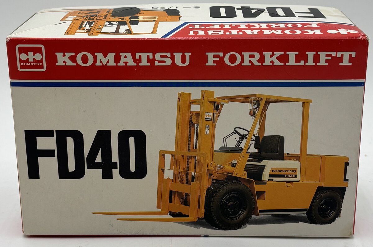 Shinsei 616 1:25 Scale Diecast KOMATSU FD40 Forklift EX/Box