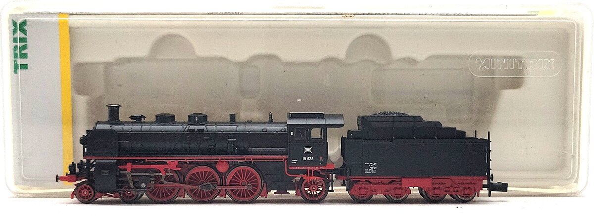 Trix 12456 N DB Class BR 18.5 (S 3/6) Steam Locomotive & Tender #18328 EX/Box