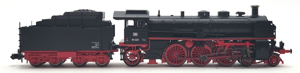 Trix 12456 N DB Class BR 18.5 (S 3/6) Steam Locomotive & Tender #18328 EX/Box