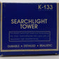 K-Line K133 O Gauge Searchlight Tower VG/Box