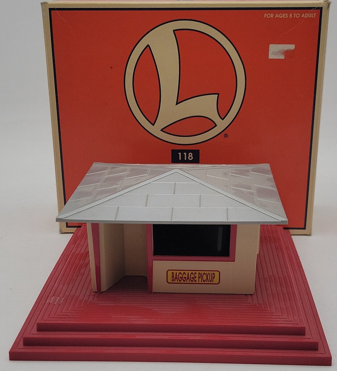 Lionel 6-12962 O Gauge Passenger Service Center with Operating Whistle EX/Box