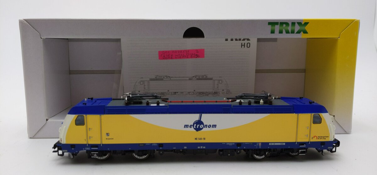 Trix 22634HO Scale Metronom Cl 146.2 Elctrc Locomotive LN/Box