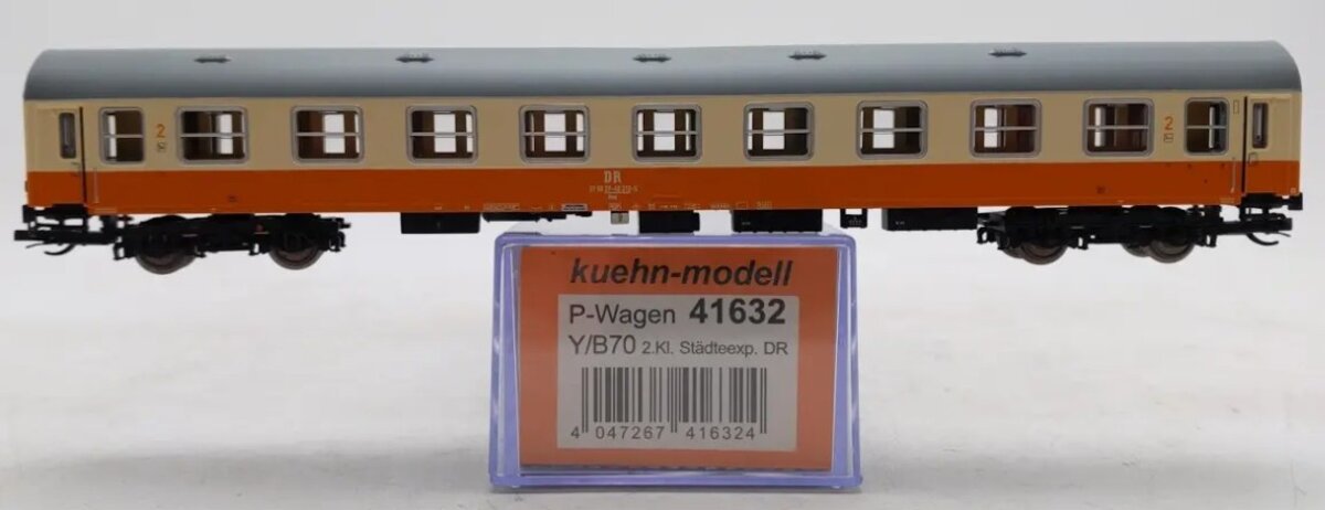 Kuehn-Modell 41632 HO DR Type Y/B70 2nd Class Coach Passenger #515029-40312-5 LN/Box
