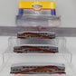 Athearn 10170 N Scale Rail Runner Bombardier Coaches & Cab Car 3 Pack EX/Box