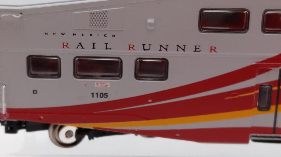 Athearn 10170 N Scale Rail Runner Bombardier Coaches & Cab Car 3 Pack EX/Box