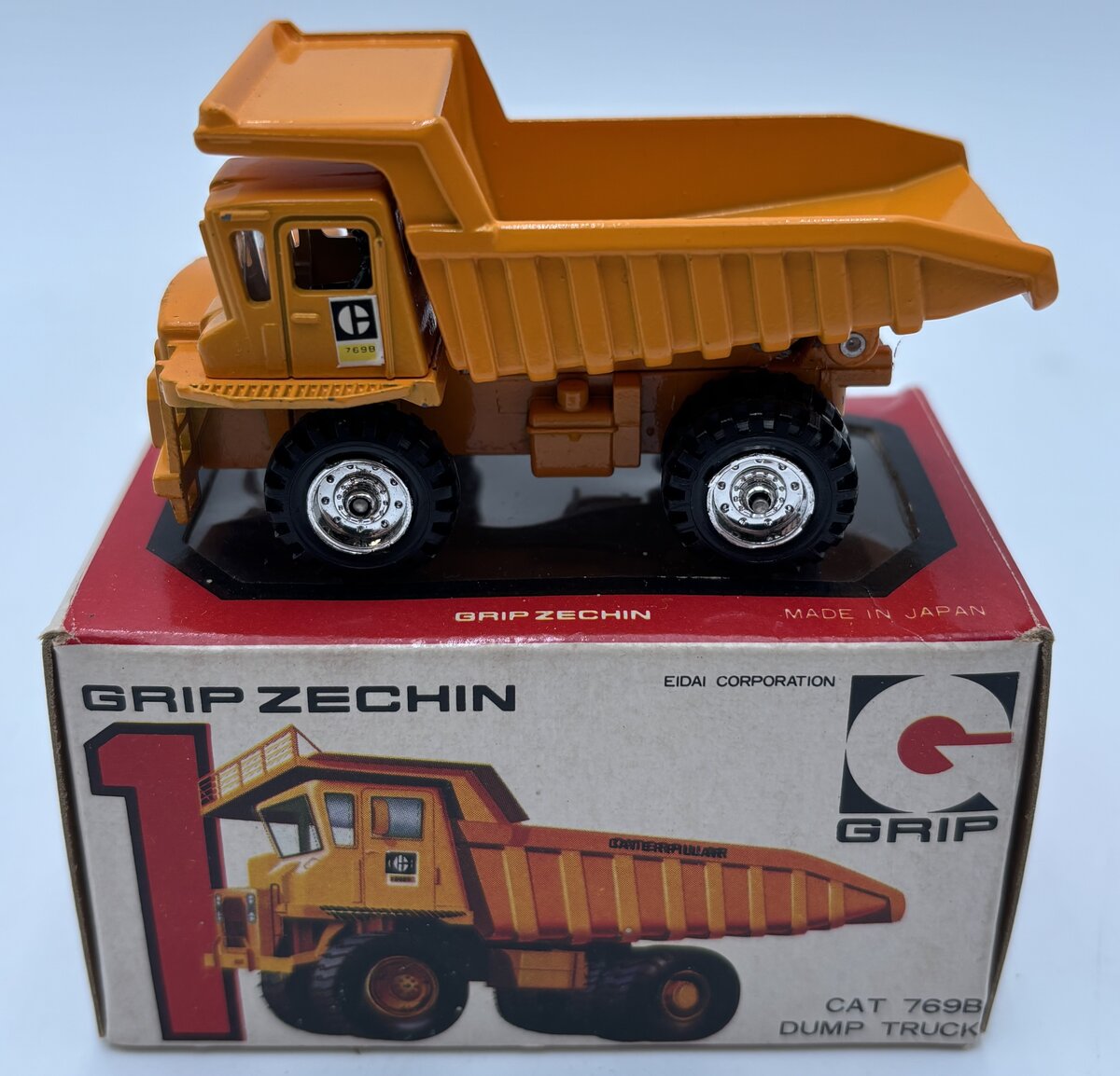 Grip Zechin 1 1:220 Scale Diecast Caterpillar 769B Dump Truck EX/Box