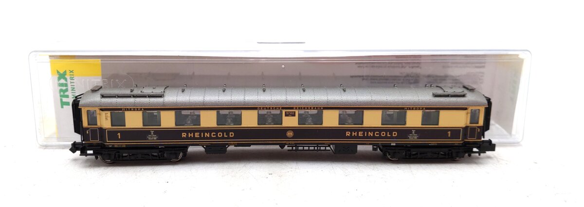 Trix 15780 N DRG Type SA4ü-28 1st Class "Rheingold" Salon Car #10502 LN/Box