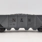 Lionel 6-19326 O N&W 4-Bay Weathered Hopper w/ Coal Load #6446-2 VG