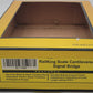 MTH 30-11009 O Scale RailKing Cantilevered Signal Bridge EX/Box