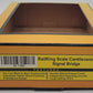 MTH 30-11009 O Scale RailKing Cantilevered Signal Bridge EX/Box