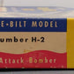 Monogram Speedee H-2 Deluxe B-26 Invader Bomber Balsa Model Kit EX/Box
