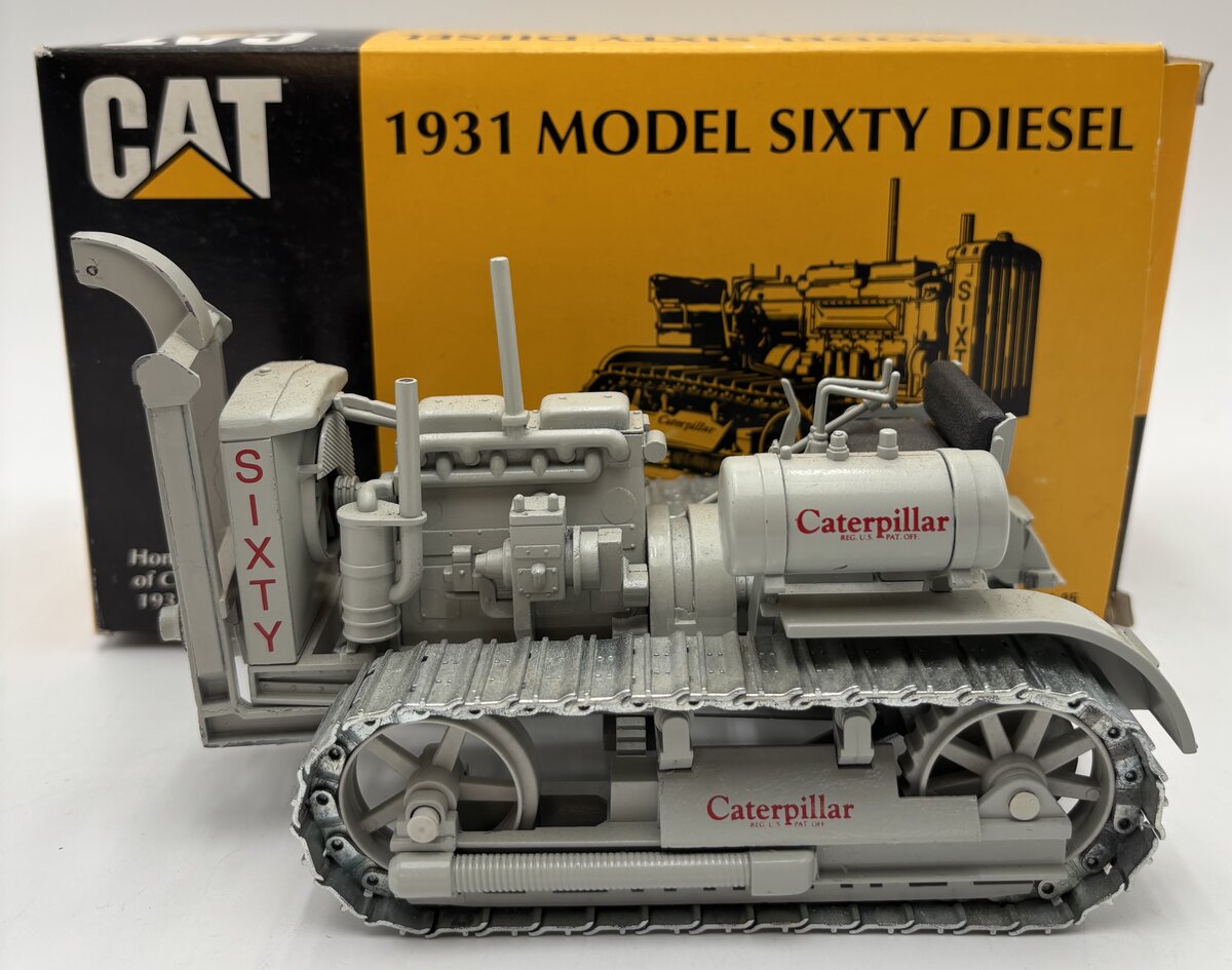 Conrad 2873 1:25 Scale Diecast 1931 Caterpillar Model Sixty Diesel Tractor EX/Box