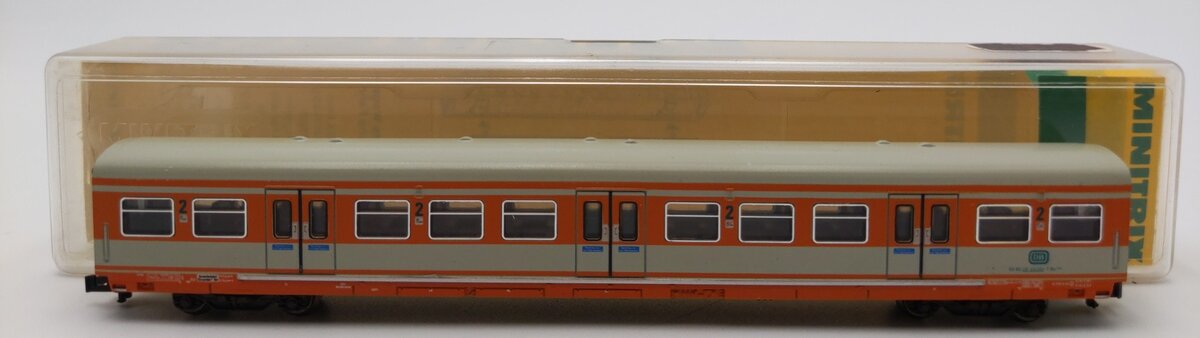 Minitrix 3141 N Scale Deutsche Bundesbahn Passenger Coach Car EX/Box