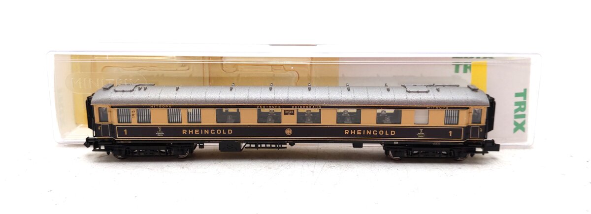 Trix 15781 N DR Type SA4ük-28 1st Class "Rheingold" Salon Car #10503 LN/Box