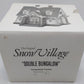 Dept 56 5407-0 Double Bungalow Lighted EX/Box