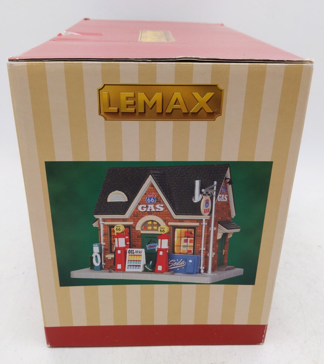 Lemax 45703 Vintage Gas Station EX/Box
