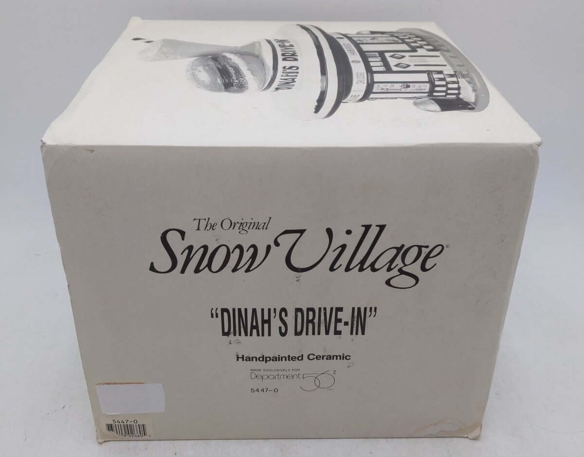 Dept 56 5447-0 Dinah's Drive-In EX/Box