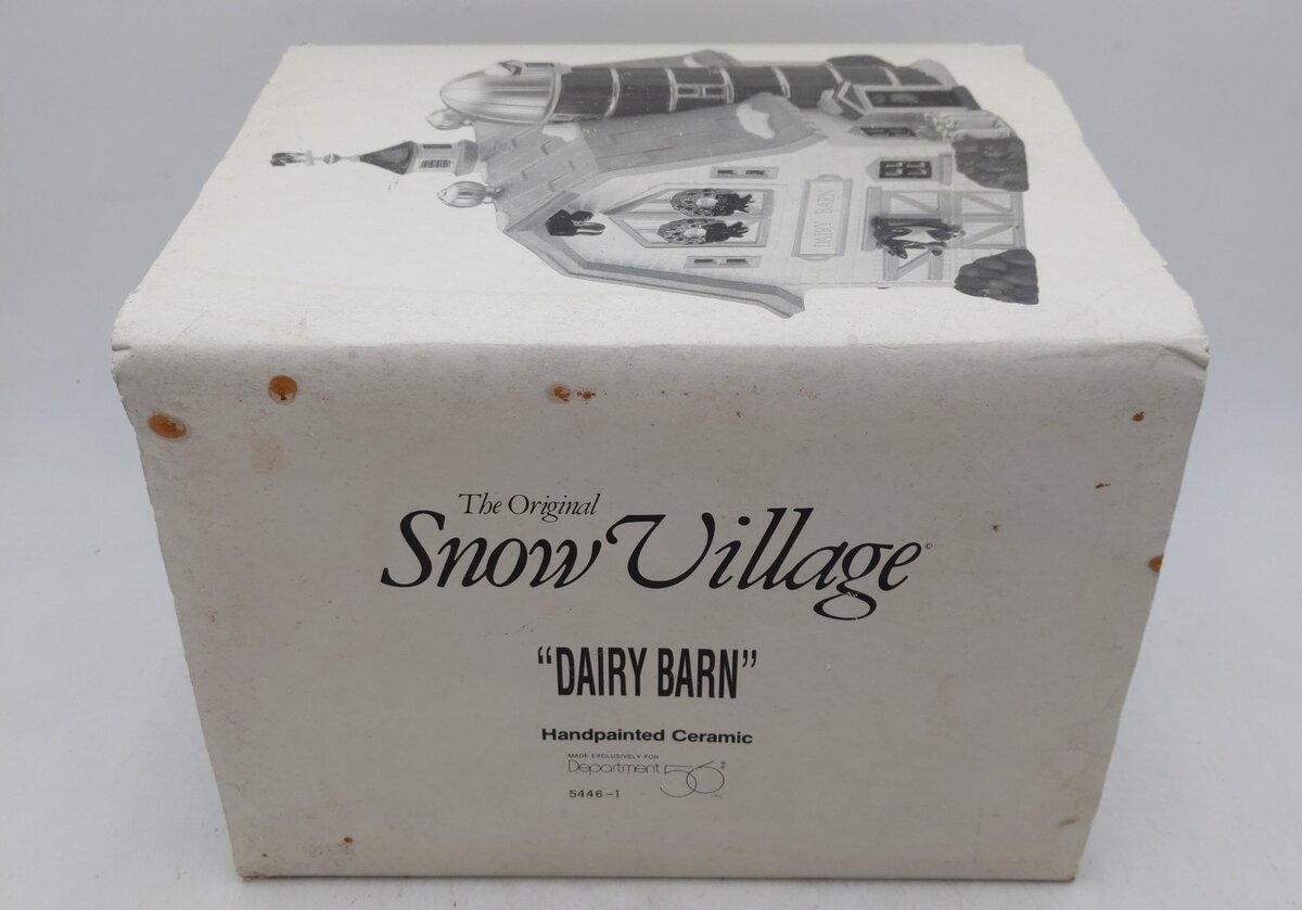 Department 56 5446-1 Dairy Barn EX/Box