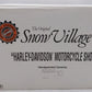 Dept 56 56.54886 Harley Davidson Motorcycle Shop EX/Box