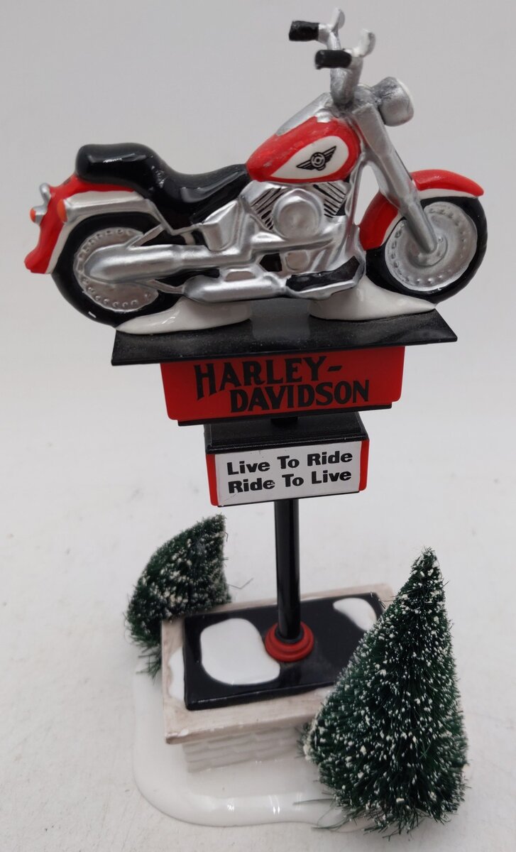 Dept 56 54901 Harley-Davidson Sign EX/Box