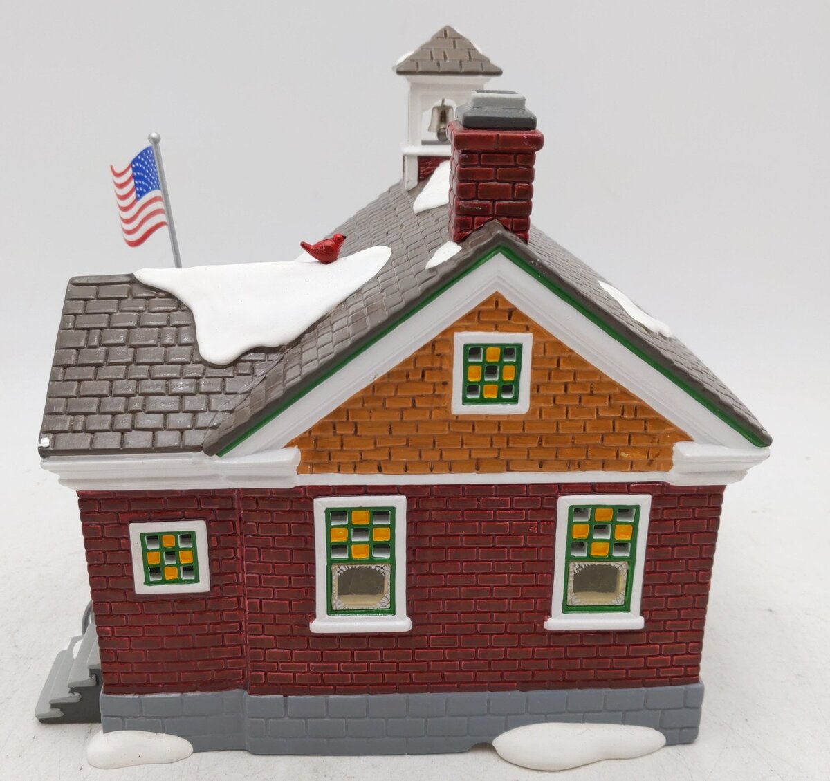 Dept 56 55070 Snow Village Cedar Ridge School EX/Box