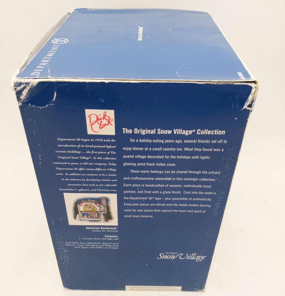 Dept 56 55353 American Bandstand EX/Box