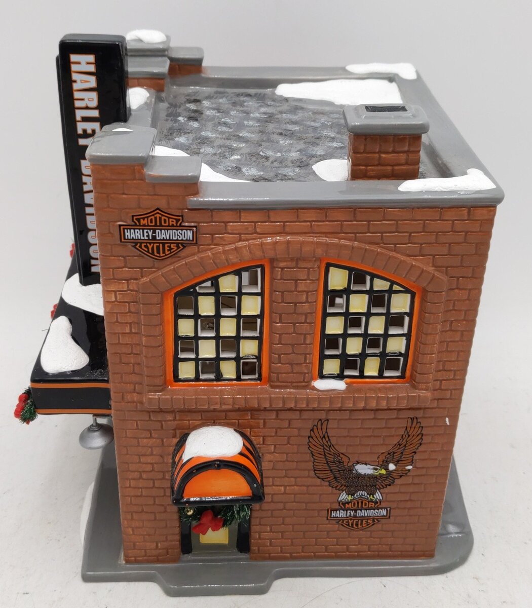 Dept 56 4020216 Harley-Davidson Snow Village EX/Box