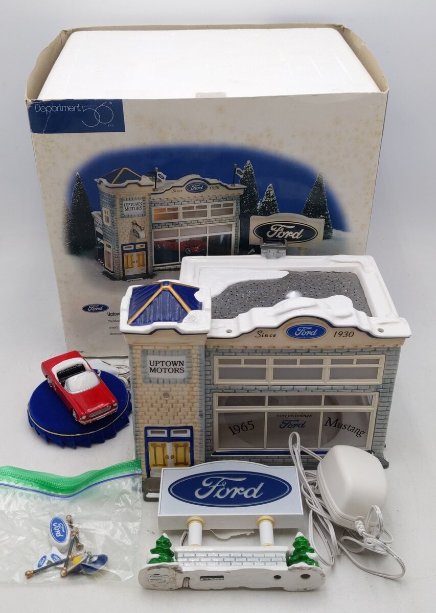 Dept 56 54941 Uptown Motors Ford LN/Box