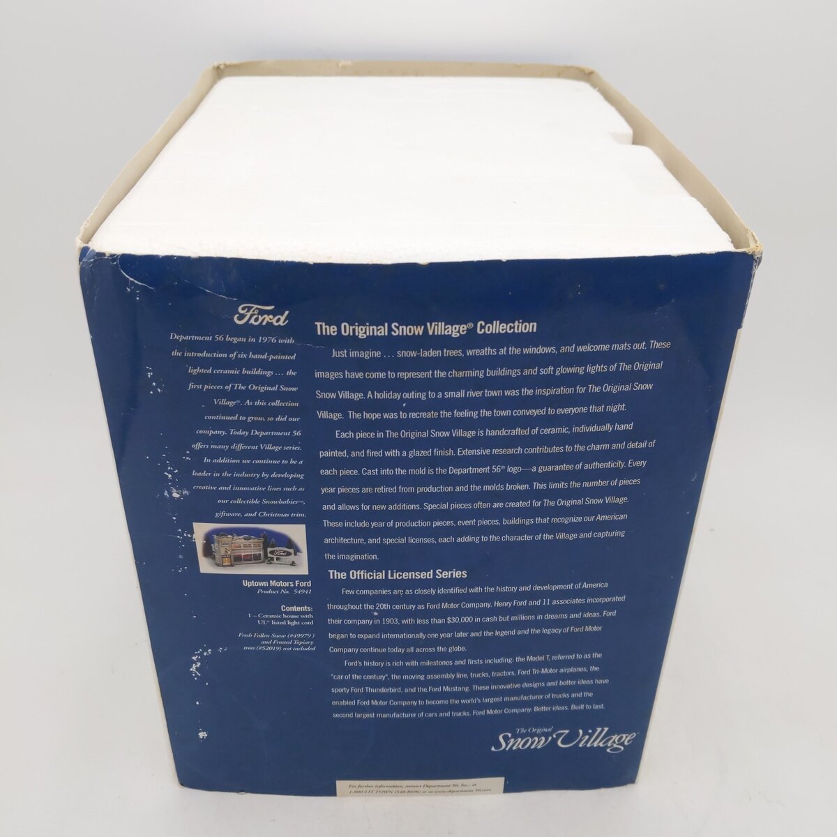 Dept 56 54941 Uptown Motors Ford LN/Box