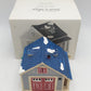 Dept 56 5125-0 Snow Village "Single Car Garage" Hand Painted Ceramic Building EX/Box