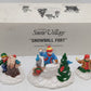 Department 56 5414-3 Snow Village "Snowball Fort" Ceramic Figurines (Box of 3) EX/Box