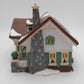 Dept 56 5437-2 Snow Village "Craftsman Cottage" Hand Painted Ceramic Building EX/Box