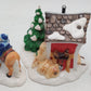 Dept 56 54534 Snow Village "Pint-Size Pony Rides" Ceramic Accessories (Set of 3) EX/Box