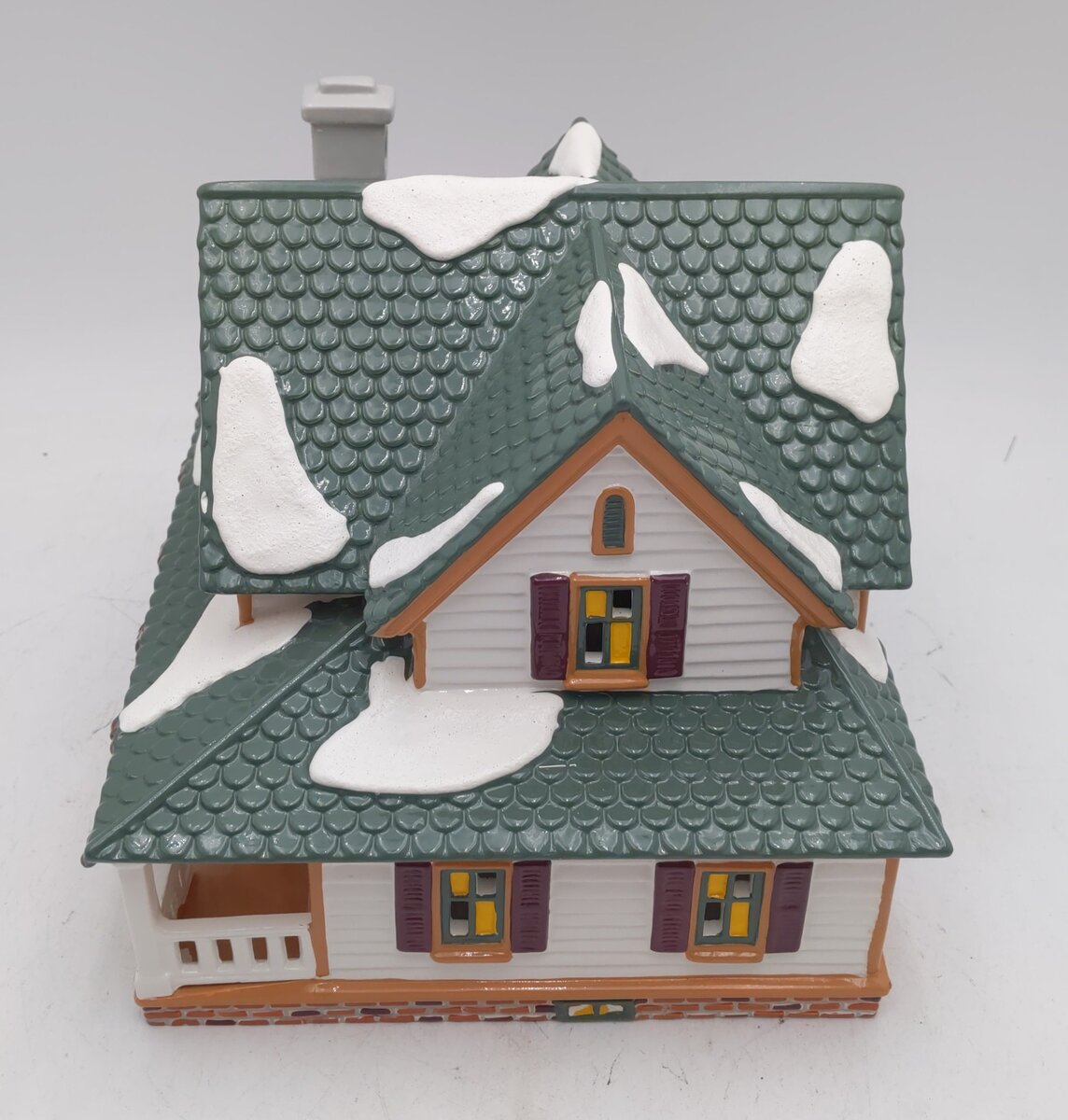 Dept 56 54873 Snow Village "Boulder Springs House" Hand Painted Ceramic Building LN/Box