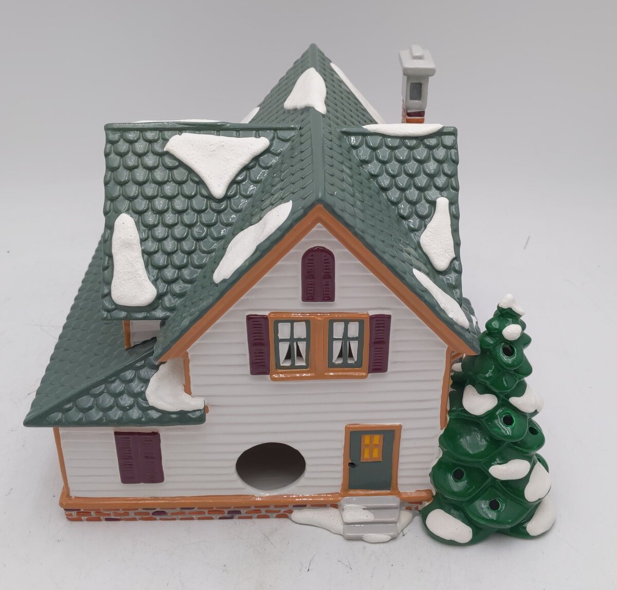 Dept 56 54873 Snow Village "Boulder Springs House" Hand Painted Ceramic Building LN/Box