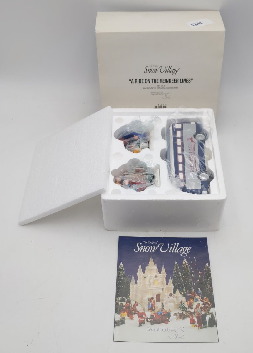 Dept 56 54875 Snow Village 