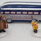 Dept 56 54875 Snow Village "A Ride On The Reindeer Lines" Ceramic Acc (Box of 3) EX/Box
