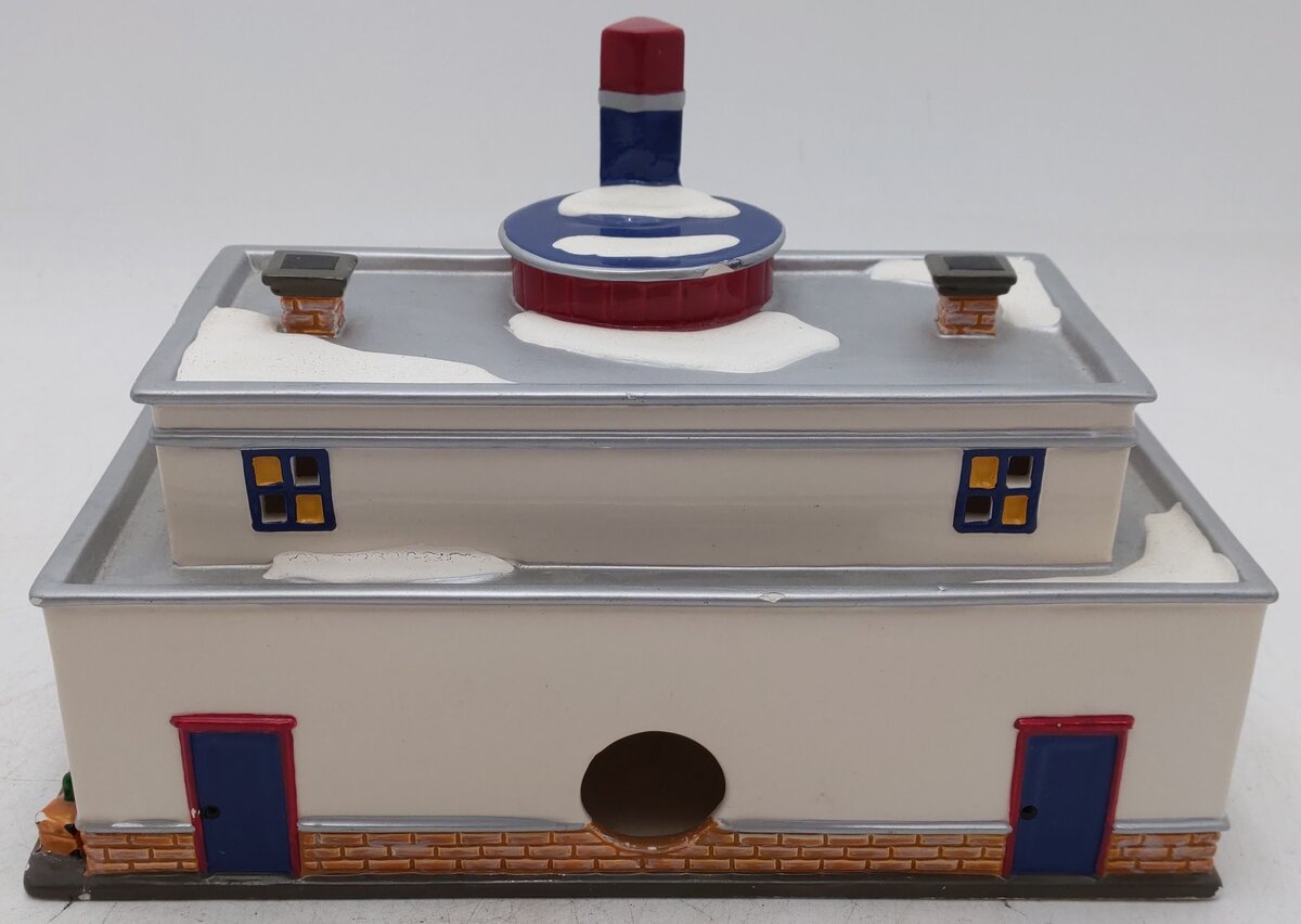 Dept 56 54874 Reindeer Bus Depot EX