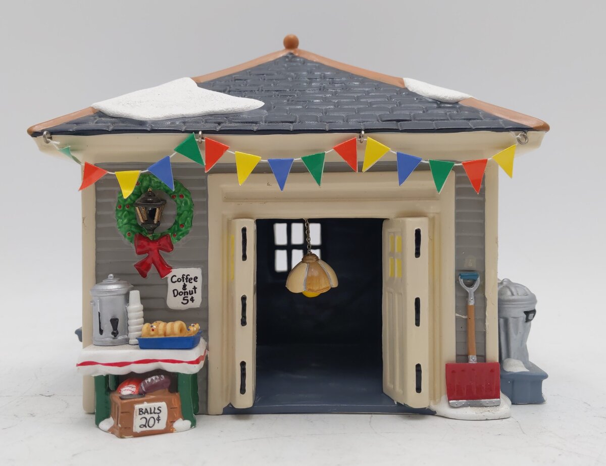Dept 56 54945 Snow Village "Another Man's Treasure Garage Sale EX/Box