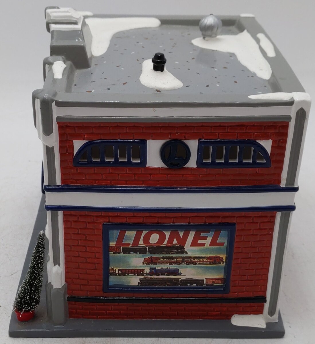 Dept 56 54947 The Original Snow Village Lionel Electric Train Shop EX