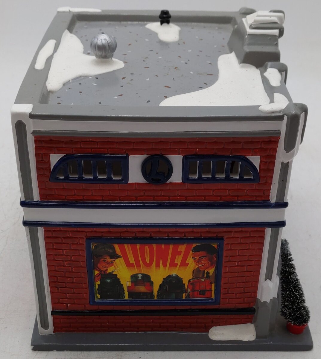 Dept 56 54947 The Original Snow Village Lionel Electric Train Shop EX