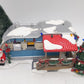 Dept 56 55335 Ceramic "Original Snow Village Collection" Lot 56, Christmas Court VG/Box