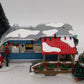Dept 56 55335 Ceramic "Original Snow Village Collection" Lot 56, Chistmas Court VG