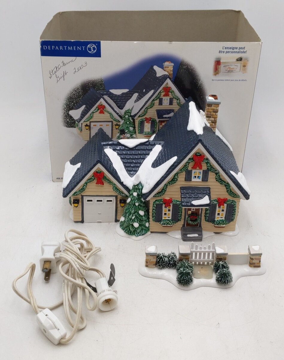 Dept 56 55302 Snow Village Harmony House EX/Box